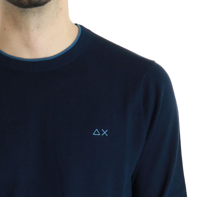 MAGLIA CON CONTRASTI SUN68 - Mad Fashion | img vers.650x/